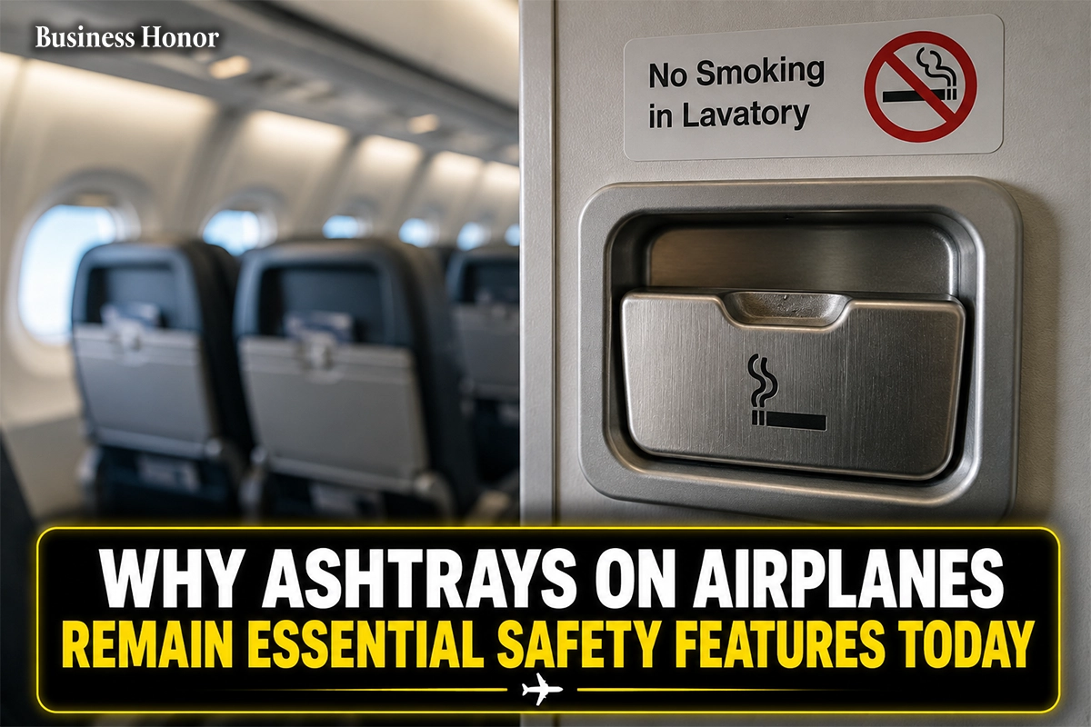  Why Ashtrays on Airplanes Remain Essential Safety Features Today 